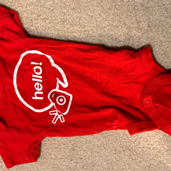 Valentine Baby Clothes Lot 0–3M | Onesies + Red Pants - Picture 3 of 5